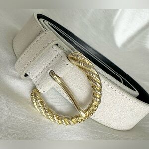 ⭐️💲DROP Sezane Thelma belt - off white - T95